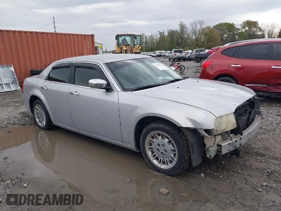 2008 Chrysler 300 LX with VIN 2C3KA43RX8H175472, listed as a IAAI auction lot 41875765 with 146,393 mi miles. Bid and sale history available at carsss.com. Image 1.