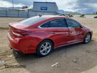 2018 Hyundai Sonata SEL z VIN 5NPE34AF1JH707992, wystawiony jako Copart lot #55262005 z przebiegiem 56 431 mil mil oraz Szkoda całkowita • Salvage title. Historia ofert i sprzedaży dostępna na DreamBid. Obrazek 3.
