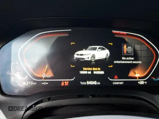 2019 BMW 3 Series 330i xDrive with VIN WBA5R7C59KAJ81119, listed as a Copart auction lot 46088685 with 54,045 mi miles and Salvage Title. Bid and sale history available at carsss.com. Image 9.