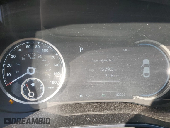 2022 Genesis G70 3.3T с VIN KMTG54TE9NU082441, выставлен на аукционе Copart как лот 88788925 с пробегом 42 223 миль миль и Списание • Salvage title. История ставок и продаж доступна на DreamBid. Изображение 9.
