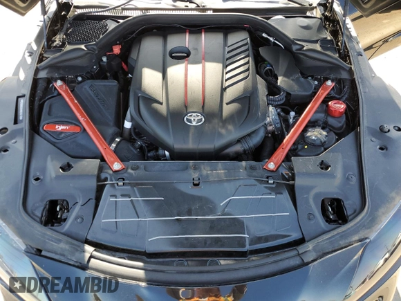 2021 Toyota Supra 3.0 z VIN WZ1DB0C01MW036730, wystawiony jako Copart lot #57497785 z przebiegiem 15 285 mil mil oraz Szkoda całkowita • Salvage title. Historia ofert i sprzedaży dostępna na DreamBid. Obrazek 11.
