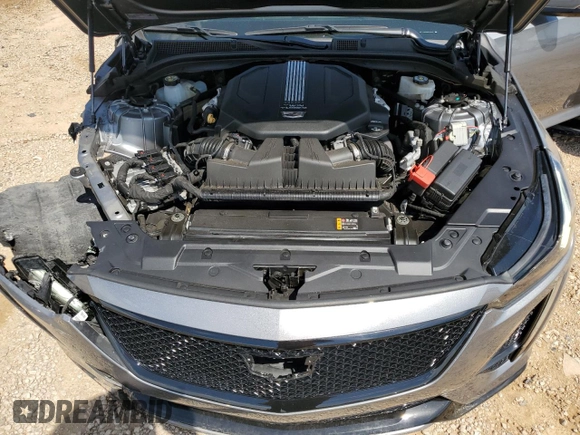 2020 Cadillac CT5 V-Series with VIN 1G6DR5RW4L0141141, listed as a Copart auction lot 68820154 with 21,479 mi miles and Salvage Title. Bid and sale history available at carsss.com. Image 11.