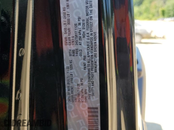 2022 Jeep Wrangler Unlimited Sport with VIN 1C4HJXDG5NW155504, listed as a Copart auction lot 70189964 with 44,101 mi miles and Salvage Title. Bid and sale history available at DreamBid. Image 13.