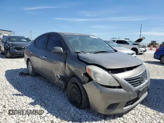 2012 Nissan Versa SL with VIN 3N1CN7AP8CL836863, listed as a Copart auction lot 46949615 with 133,681 mi miles and Salvage Title. Bid and sale history available at carsss.com. Image 4.
