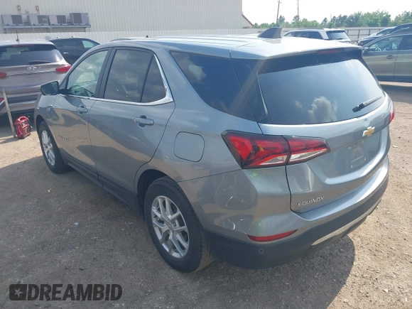 2024 Chevrolet Equinox LT with VIN 3GNAXKEG8RS142062, listed as a IAAI auction lot 42136077 with 32,819 mi miles and . Bid and sale history available at DreamBid. Image 3.