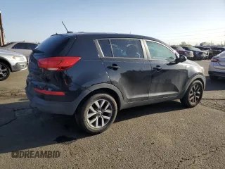 2015 Kia Sportage LX with VIN KNDPBCAC8F7764830, listed as a Copart auction lot 52429445 with 108,807 mi miles and Salvage Title. Bid and sale history available at DreamBid. Image 3.