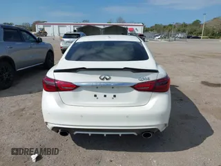 2020 Infiniti Q50 Luxe with VIN JN1EV7AP8LM200846, listed as a IAAI auction lot 41561135 with 45,569 mi miles and . Bid and sale history available at DreamBid. Image 17.