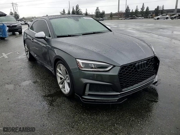 2018 Audi S5 Coupe Premium Plus with VIN WAUP4AF56JA010181, listed as a Copart auction lot 44443495 with 77,930 mi miles and Salvage Title. Bid and sale history available at carsss.com. Image 11.