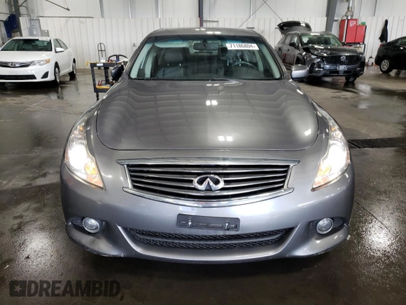 2015 Infiniti Q40 with VIN JN1CV6AR2FM520087, listed as a Copart auction lot 71186804 with 87,883 mi miles and Salvage Title. Bid and sale history available at carsss.com. Image 5.