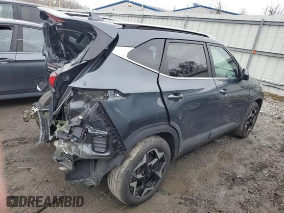 2024 Kia Seltos EX with VIN KNDERCAA6R7584669, listed as a Copart auction lot 49410935 with 12,508 mi miles and Salvage Title. Bid and sale history available at DreamBid. Image 3.