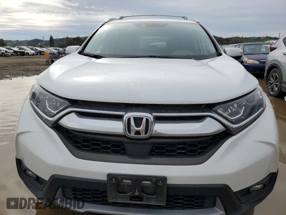 2019 Honda CR-V EX with VIN 5J6RW1H5XKA047555, listed as a Copart auction lot 42680614 with 51,115 mi miles and Salvage Title. Bid and sale history available at carsss.com. Image 5.