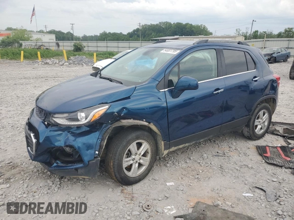 2020 Chevrolet Trax LT с VIN 3GNCJPSB2LL284263, выставлен на аукционе Copart как лот 54651795 с пробегом Не указан миль и Списание • Salvage title. История ставок и продаж доступна на DreamBid. Изображение 1.