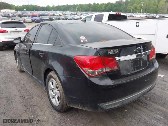 2011 Chevrolet Cruze LT w/2LT with VIN 1G1PG5S99B7246731, listed as a IAAI auction lot 42045728 with 124,000 mi miles. Bid and sale history available at carsss.com. Image 3.