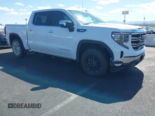 2023 GMC Sierra 1500 SLT z VIN 3GTUUDE86PG103392, wystawiony jako IAAI lot #42272800 z przebiegiem 25 545 mil mil oraz . Historia ofert i sprzedaży dostępna na DreamBid. Obrazek 1.