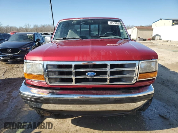 1994 Ford F-150 with VIN 1FTEF14H7RLB22456, listed as a Copart auction lot 45973735 with 111,666 mi miles and Non Repairable. Bid and sale history available at carsss.com. Image 5.