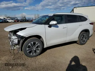 2023 Toyota Highlander L with VIN 5TDKDRBH0PS527435, listed as a Copart auction lot 55776425 with 24,944 mi miles and Salvage title. Bid and sale history available at DreamBid. Image 1.