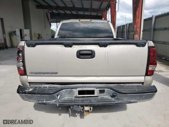 2006 Chevrolet Silverado 1500 LS with VIN 1GCEC19V96Z217438, listed as a Copart auction lot 51786805 with 0 mi miles and Clean Title. Bid and sale history available at carsss.com. Image 6.