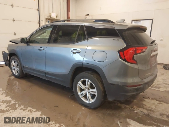 2020 GMC Terrain SLE with VIN 3GKALTEV0LL112598, listed as a IAAI auction lot 41480433 with 57,890 mi miles. Bid and sale history available at carsss.com. Image 3.