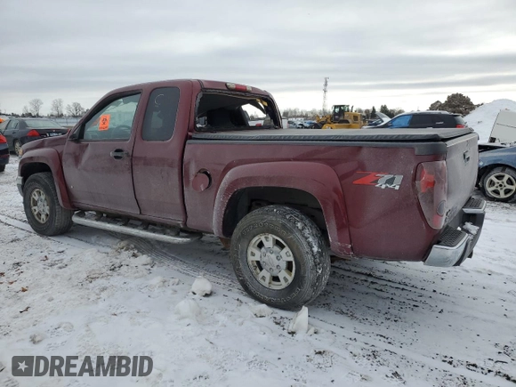 2007 Chevrolet Colorado LT w/1LT with VIN 1GCDT19E278175648, listed as a Copart auction lot 83956684 with 219,745 mi miles and Salvage Title. Bid and sale history available at carsss.com. Image 2.