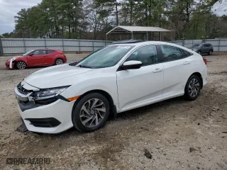 2016 Honda Civic Sedan EX with VIN 19XFC2F7XGE047393, listed as a Copart auction lot 49850215 with 91,223 mi miles and Salvage Title. Bid and sale history available at carsss.com. Image 1.