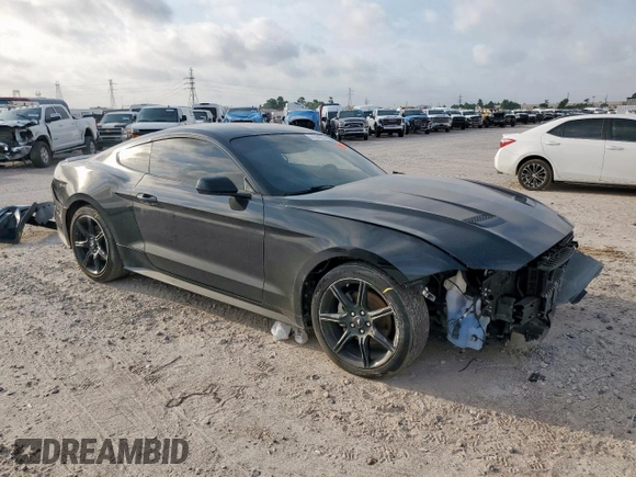 2020 Ford Mustang EcoBoost with VIN 1FA6P8TH6L5178160, listed as a Copart auction lot 57364325 with Not provided miles and Salvage title. Bid and sale history available at DreamBid. Image 4.