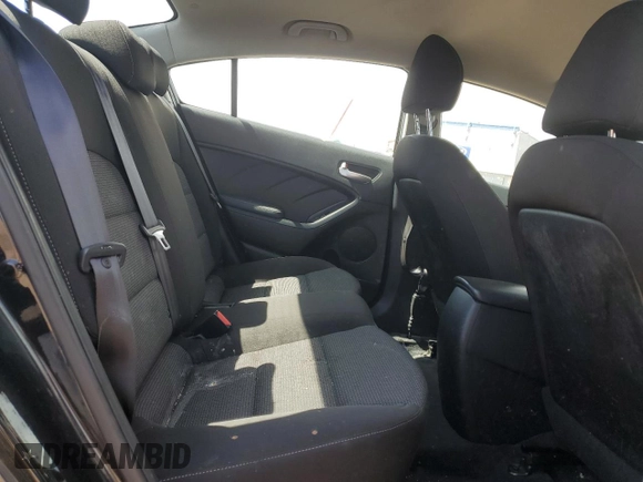 2017 Kia Forte LX with VIN 3KPFK4A70HE116356, listed as a Copart auction lot 51543985 with 83,380 mi miles and Salvage Title. Bid and sale history available at carsss.com. Image 10.