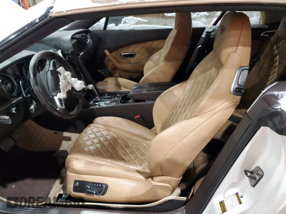 2016 Bentley Continental GT V8 with VIN SCBGT3ZA7GC055513, listed as a Copart auction lot 89162055 with Not Provided miles and Salvage Title. Bid and sale history available at DreamBid. Image 7.