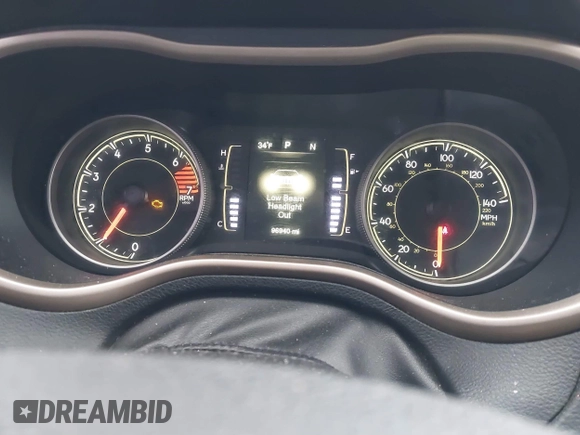 2016 Jeep Cherokee Altitude with VIN 1C4PJLAB4GW376723, listed as a IAAI auction lot 41593248 with 96,940 mi miles and . Bid and sale history available at DreamBid. Image 7.