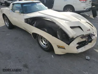 1981 Chevrolet Corvette with VIN 1G1AY8760BS419326, listed as a Copart auction lot 74043084 with 43,951 mi miles and Clean Title. Bid and sale history available at carsss.com. Image 4.