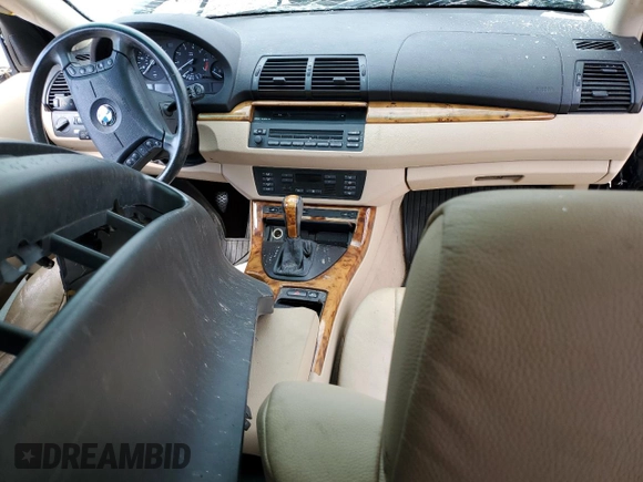 2003 BMW X5 3.0i with VIN 5UXFA535X3LV94450, listed as a Copart auction lot 65011034 with 0 mi miles and Salvage Title. Bid and sale history available at carsss.com. Image 8.