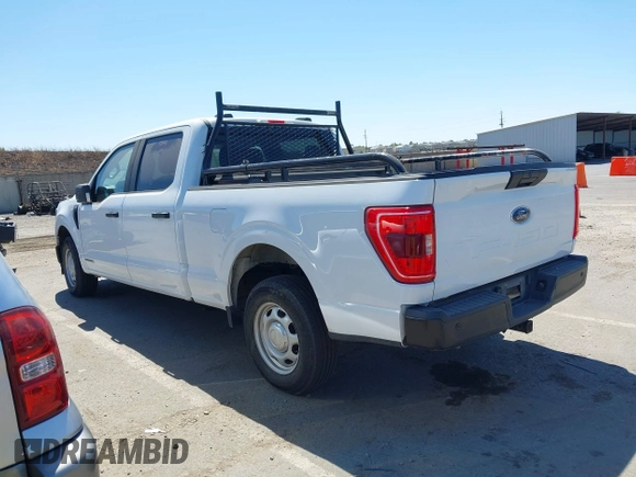 2021 Ford F-150 XL with VIN 1FTFW1CD1MFB31373, listed as a IAAI auction lot 42530409 with 119,956 mi miles and . Bid and sale history available at DreamBid. Image 3.