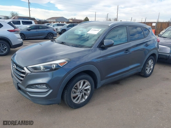 2016 Hyundai Tucson SE with VIN KM8J3CA43GU090127, listed as a IAAI auction lot 41488094 with 122,676 mi miles. Bid and sale history available at carsss.com. Image 17.