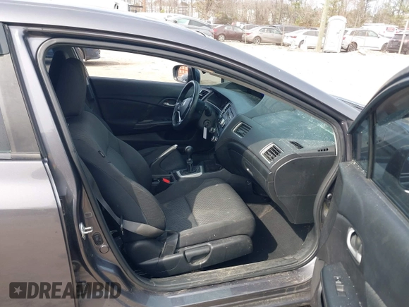 2015 Honda Civic Sedan LX with VIN 19XFB2E55FE061929, listed as a IAAI auction lot 41711847 with 140,906 mi miles. Bid and sale history available at carsss.com. Image 5.