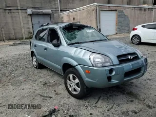 2007 Hyundai Tucson GLS with VIN KM8JM12B27U493059, listed as a Copart auction lot 66892704 with 36,562 mi miles and Salvage Title. Bid and sale history available at carsss.com. Image 12.