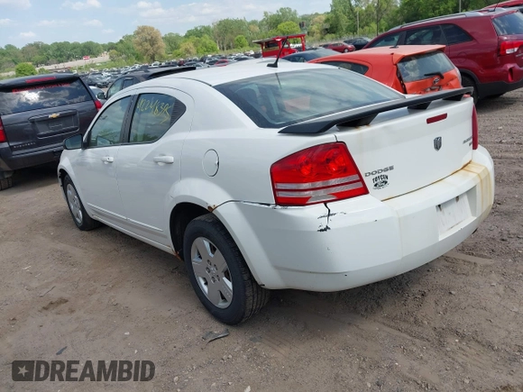 2010 Dodge Avenger SXT with VIN 1B3CC4FB7AN193368, listed as a IAAI auction lot 42248395 with 207,773 mi miles and . Bid and sale history available at DreamBid. Image 3.