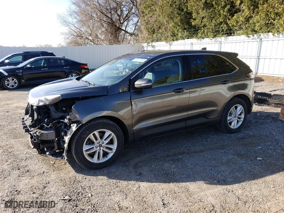 2016 Ford Edge SEL with VIN 2FMPK4J89GBB24308, listed as a Copart auction lot 51977255 with 121,922 mi miles and Salvage Title. Bid and sale history available at carsss.com. Image 1.