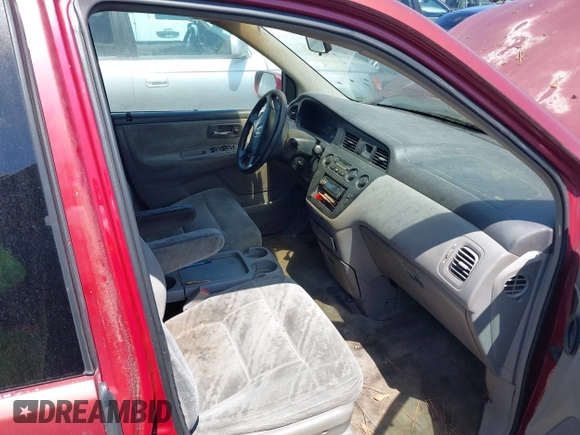 2002 Honda Odyssey EX z VIN 5FNRL18612B056773, wystawiony jako IAAI lot #42510998 z przebiegiem 268 239 mil mil oraz . Historia ofert i sprzedaży dostępna na DreamBid. Obrazek 5.