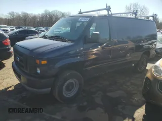 2011 Ford Econoline Cargo Commercial with VIN 1FTSE3ELXBDA97542, listed as a Copart auction lot 48634395 with 174,378 mi miles and Clean Title. Bid and sale history available at carsss.com. Image 1.