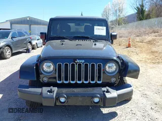 2017 Jeep Wrangler Unlimited Sahara with VIN 1C4BJWEG4HL605843, listed as a IAAI auction lot 41883085 with 93,752 mi miles. Bid and sale history available at carsss.com. Image 13.