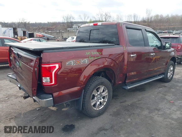 2016 Ford F-150 XLT with VIN 1FTEW1EPXGFC16865, listed as a IAAI auction lot 42008472 with 95,938 mi miles and . Bid and sale history available at carsss.com. Image 4.