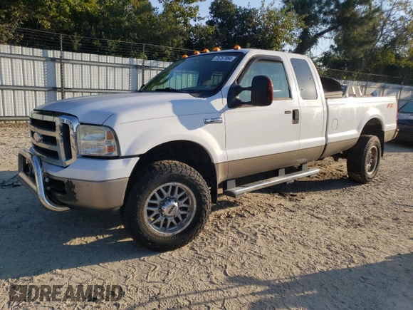 2005 Ford F-350 XL with VIN 1FTWX31505EC58627, listed as a Copart auction lot 75757994 with 116,676 mi miles and Salvage Title. Bid and sale history available at DreamBid. Image 1.