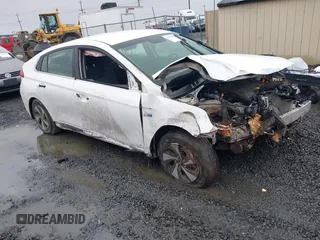 2017 Hyundai Ioniq SEL z VIN KMHC75LC2HU048174, wystawiony jako IAAI lot #41836913 z przebiegiem 69 293 mil mil oraz . Historia ofert i sprzedaży dostępna na DreamBid. Obrazek 1.