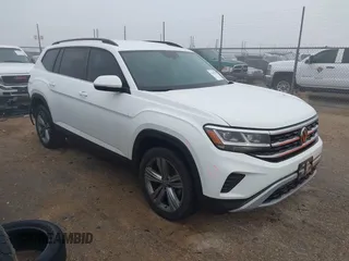 2021 Volkswagen Atlas S with VIN 1V2AP2CA1MC502776, listed as a IAAI auction lot 41481948 with 61,503 mi miles and . Bid and sale history available at DreamBid. Image 1.