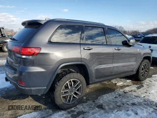 2021 Jeep Grand Cherokee Trailhawk with VIN 1C4RJFLT4MC567460, listed as a Copart auction lot 41455725 with 60,848 mi miles and Salvage Title. Bid and sale history available at carsss.com. Image 3.