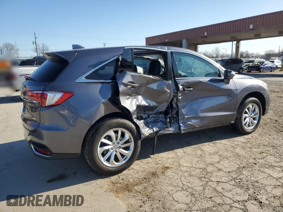 2017 Acura RDX with VIN 5J8TB4H34HL029879, listed as a Copart auction lot 50529325 with 102,641 mi miles and Salvage Title. Bid and sale history available at carsss.com. Image 3.