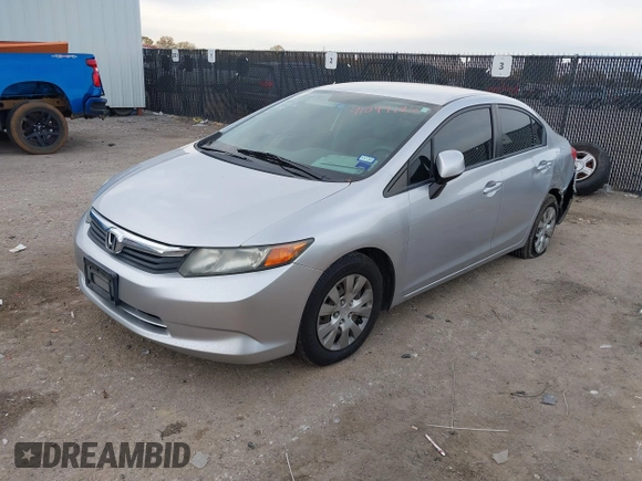 2012 Honda Civic LX z VIN 19XFB2F50CE009909, wystawiony jako IAAI lot #41049186 z przebiegiem 177 356 mil mil oraz . Historia ofert i sprzedaży dostępna na DreamBid. Obrazek 17.