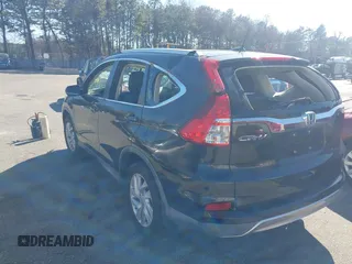 2015 Honda CR-V EX-L with VIN 2HKRM3H77FH545137, listed as a IAAI auction lot 41913116 with 80,057 mi miles. Bid and sale history available at carsss.com. Image 3.