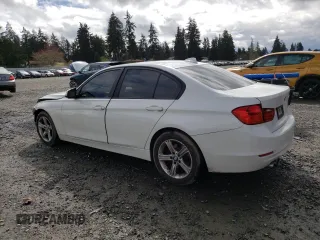 2014 BMW 3 Series 328i with VIN WBA3C1C53EK105495, listed as a Copart auction lot 52176255 with 154,122 mi miles and Salvage Title. Bid and sale history available at carsss.com. Image 2.