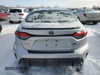 2023 Toyota Corolla Hybrid LE with VIN JTDBDMHE4P3004517, listed as a Copart auction lot 43512995 with 61,000 mi miles and Clean Title. Bid and sale history available at carsss.com. Image 6.
