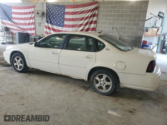 2005 Chevrolet Impala LS with VIN 2G1WH52K459141643, listed as a Copart auction lot 55638805 with 198,497 mi miles and Clean Title. Bid and sale history available at DreamBid. Image 2.